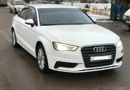 Дефлекторы окон (ветровики) Audi A3 Sd (8V) 2013"EuroStandard" (Ауди А3) Кобра Тюнинг