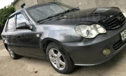 Дефлекторы окон (ветровики) Geely Otaka 2007-2011 EuroStandard (Джили Отака) Кобра Тюнинг